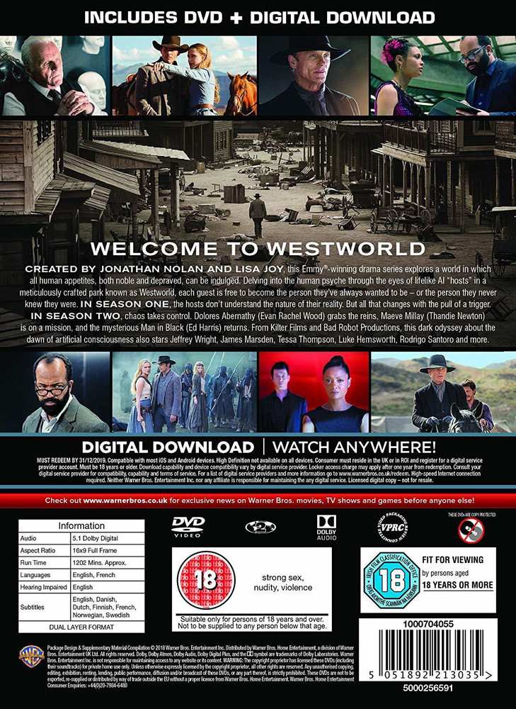Westworld best sale online english