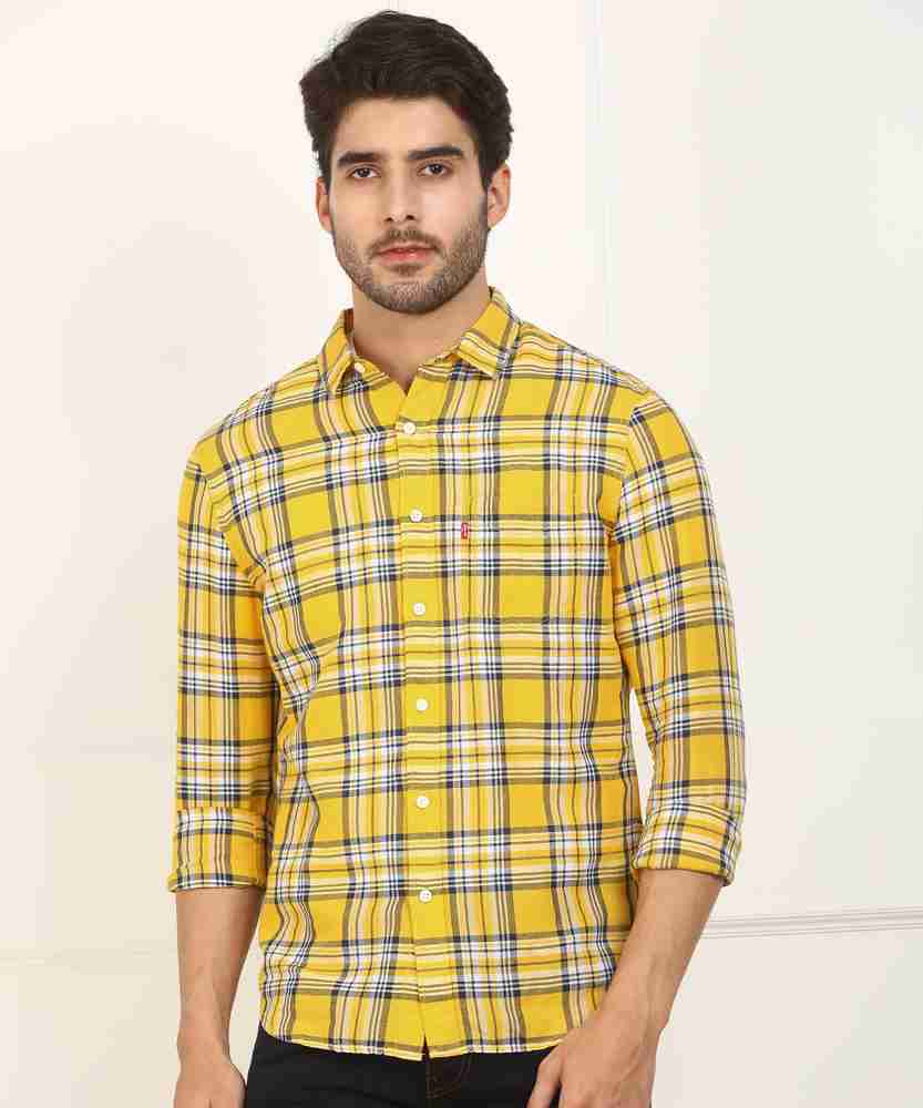 Levi yellow shirt top