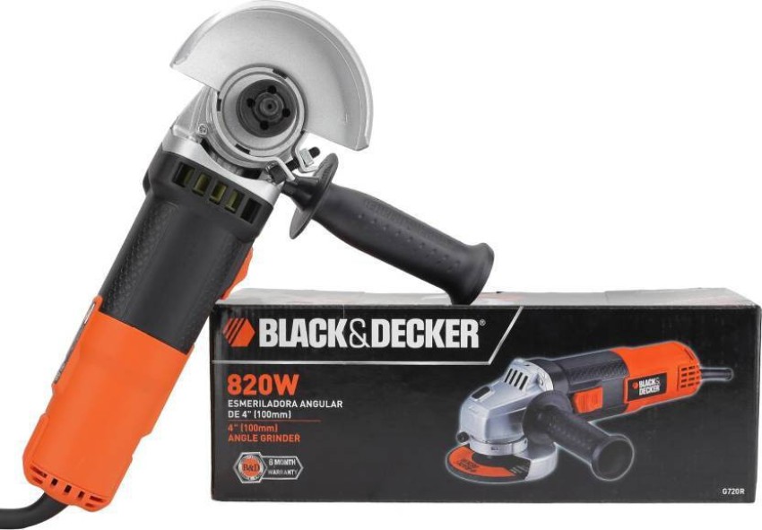 Black & Decker G720R Angle Grinder 100 mm, 820 W, 12000 RPM, Price