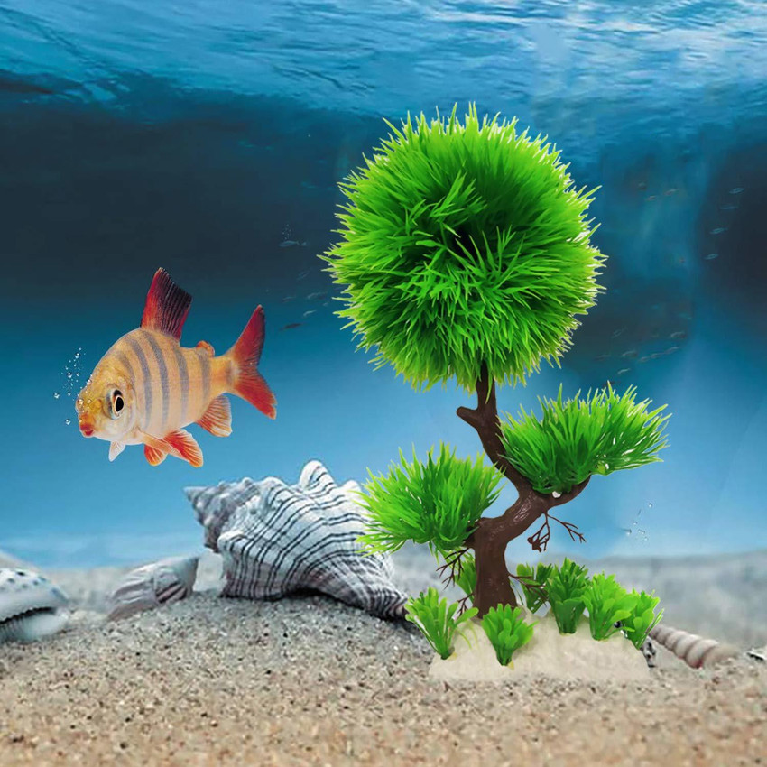 Jainsons Pet Products Aquarium Artificial Plastic Plant Fish Tank