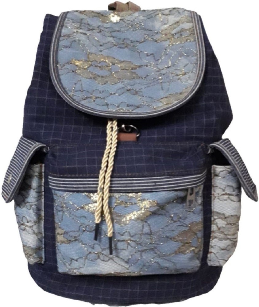 How to make an easy Backpack from old Jeans  Denim Bag  Jeans Bag   YouTube