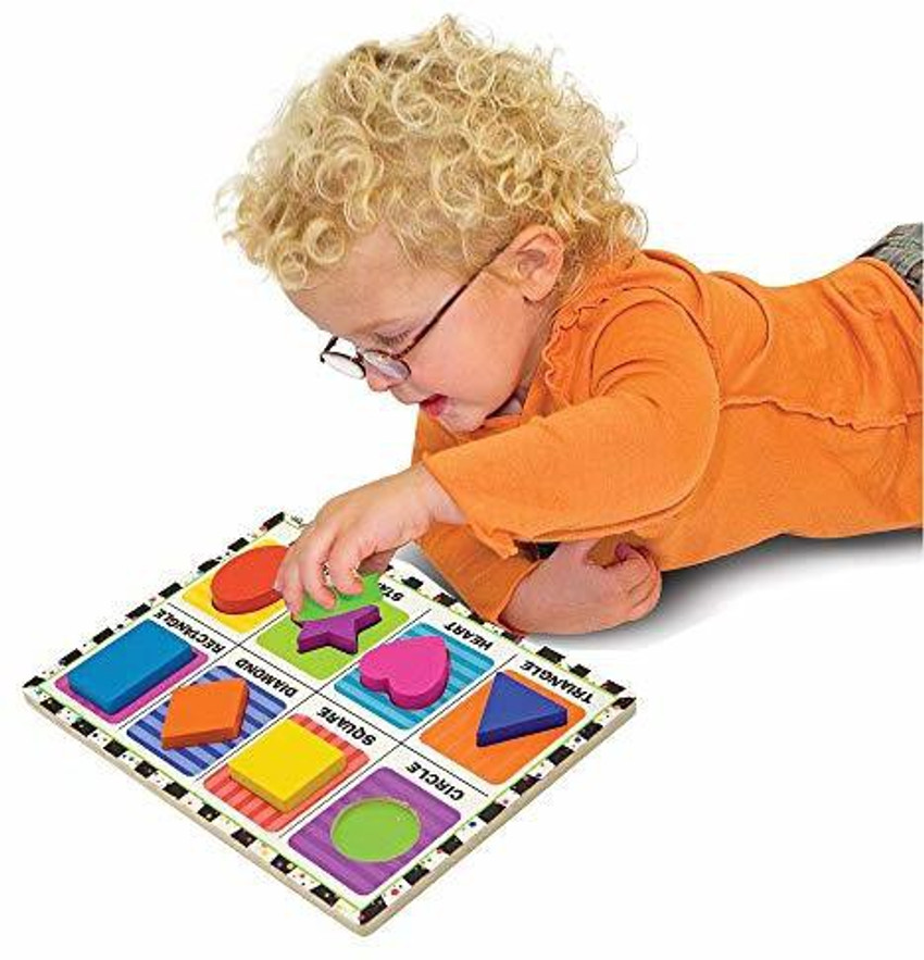 Melissa and doug shape puzzle top