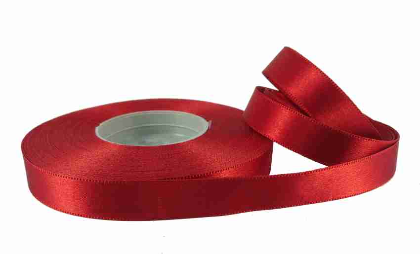 Plain 2 inch Red Satin Ribbon at Rs 100/piece in Indore