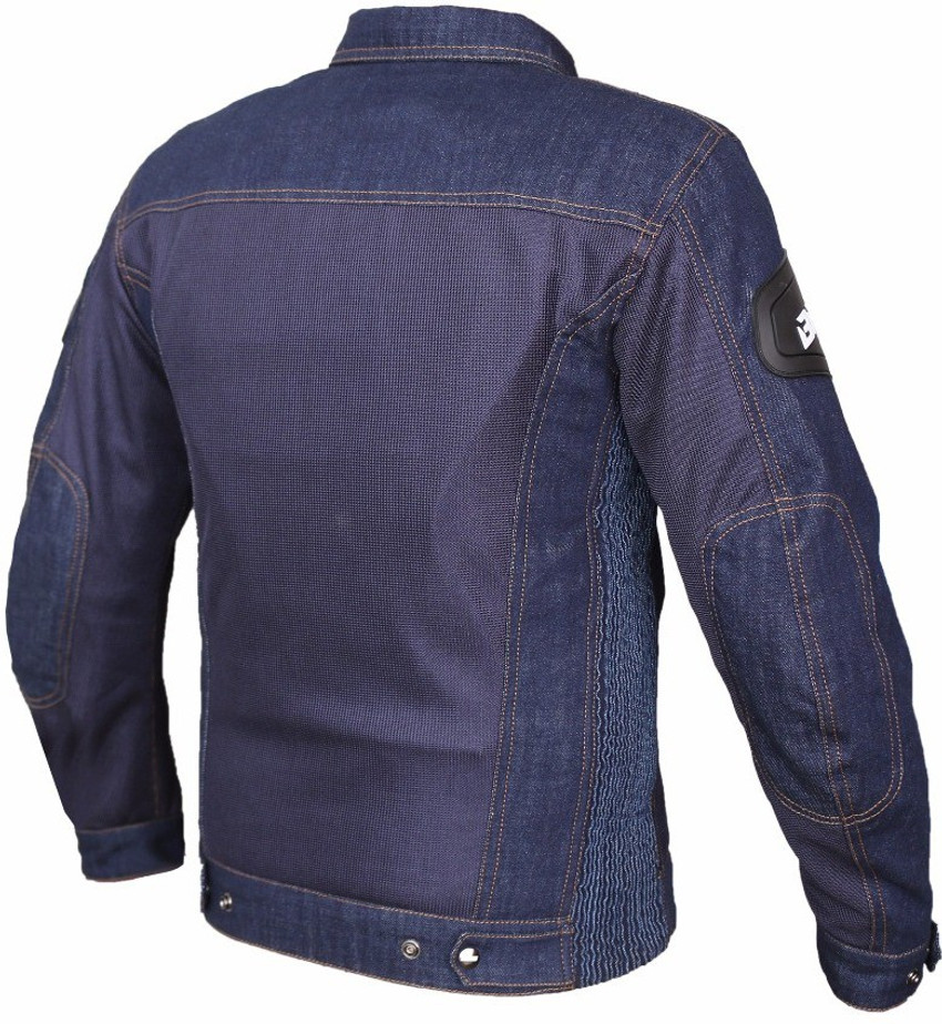 Biking brotherhood top denim jacket