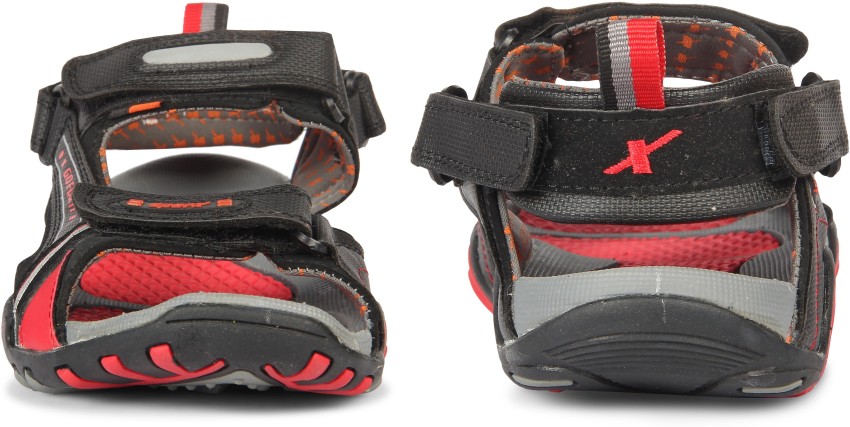 Sparx Sparx Men SS 430 Black Red Floater Sandals Men Grey Red