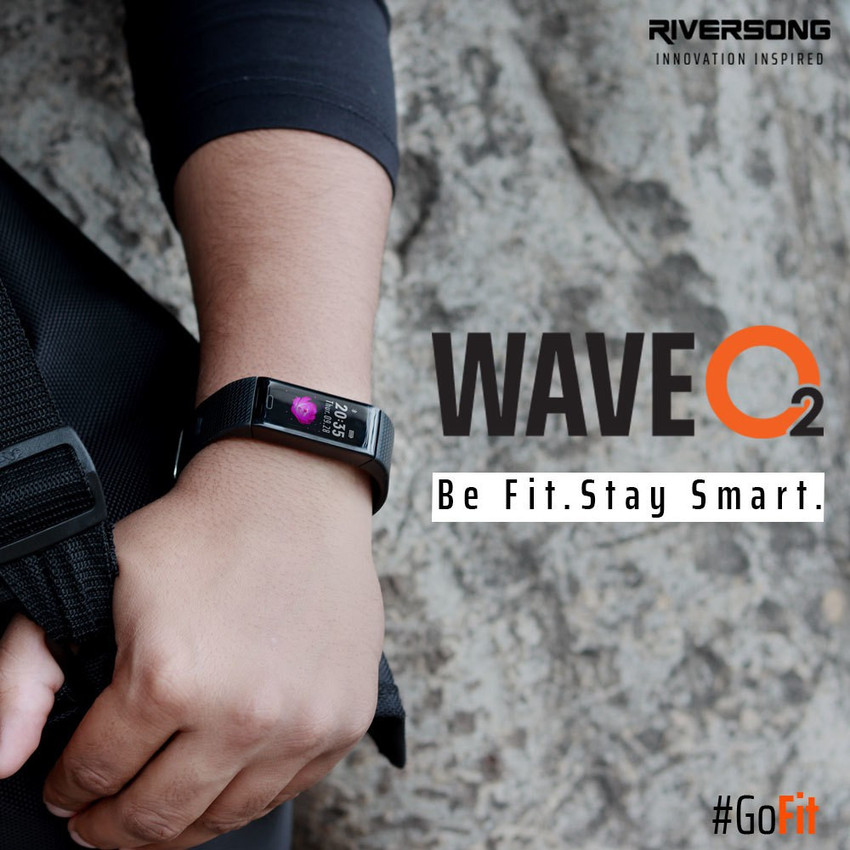Riversong wave o2 smart band hotsell