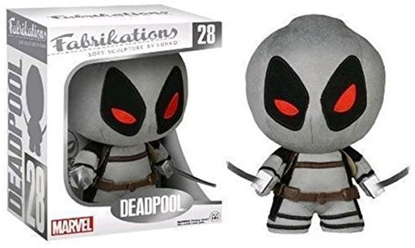 Grey deadpool shop action figure