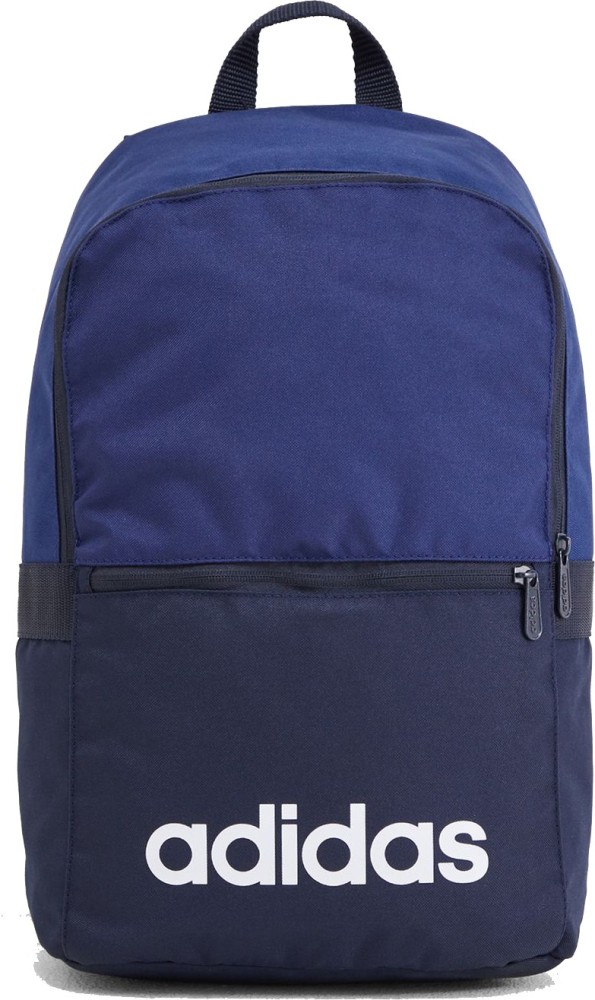 ADIDAS LINEAR CLASSIC DAILY 22 L Backpack Navy Price in India Flipkart