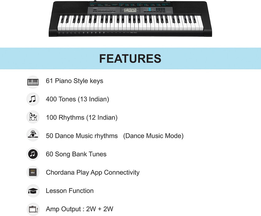 CASIO CTK 2550 KS42 Digital Portable Keyboard Price in India Buy