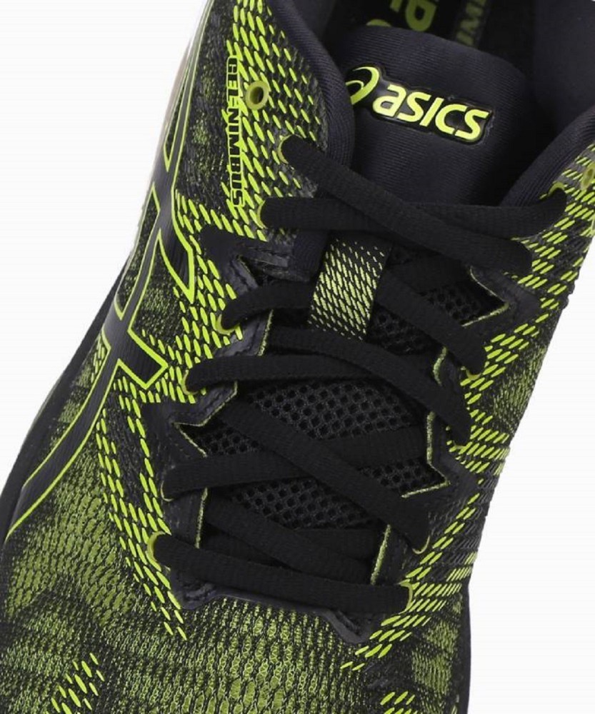 Asics gel 2025 nimbus black green