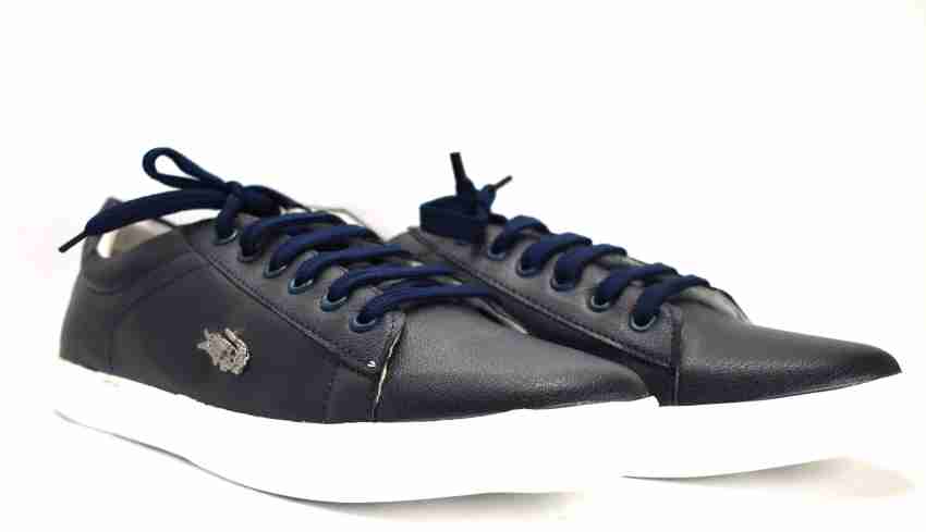 Lacoste mens hotsell riberac leather trainers