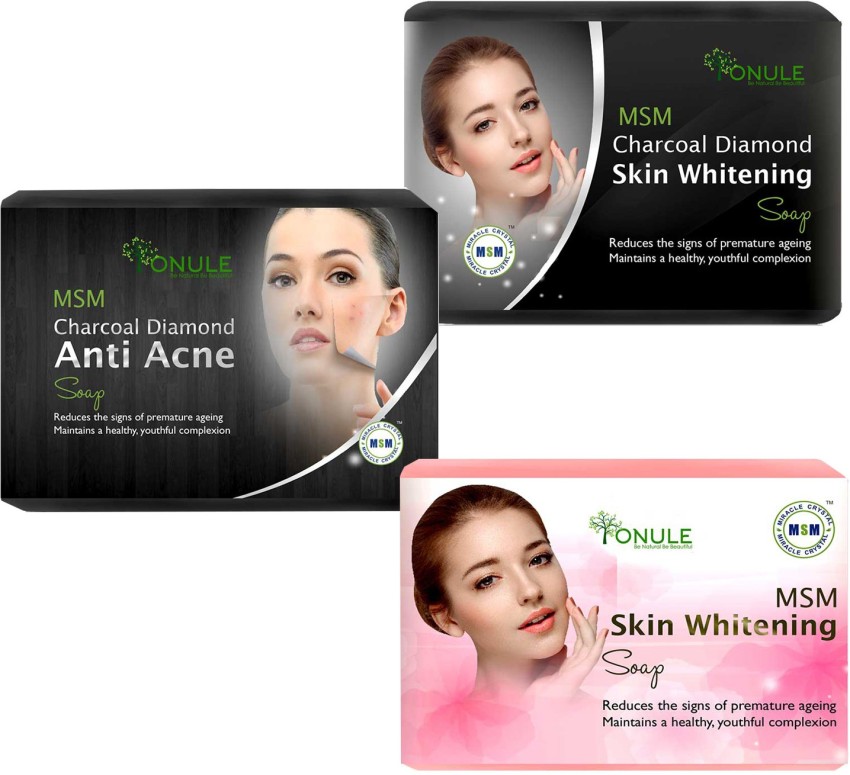 Ionule MSM Charcoal Skin Whitening MSM Charcoal Anti Acne And MSM