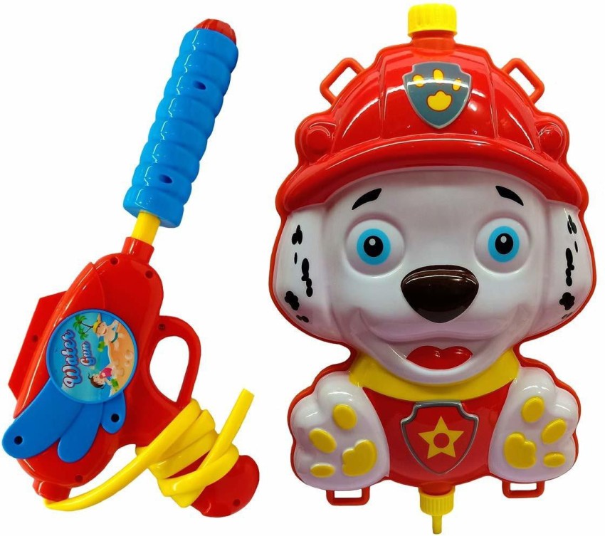 Paw patrol deals backpack water gun