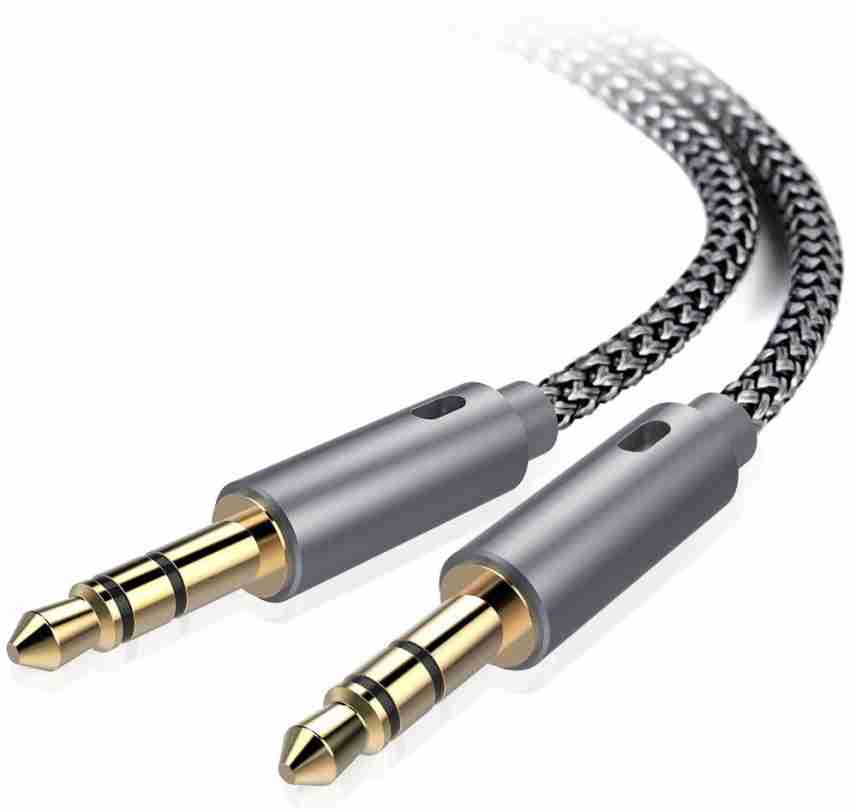 WONDERWORLD AUX Cable 1 m ™3.5mm Auxiliary Audio Cable Nylon