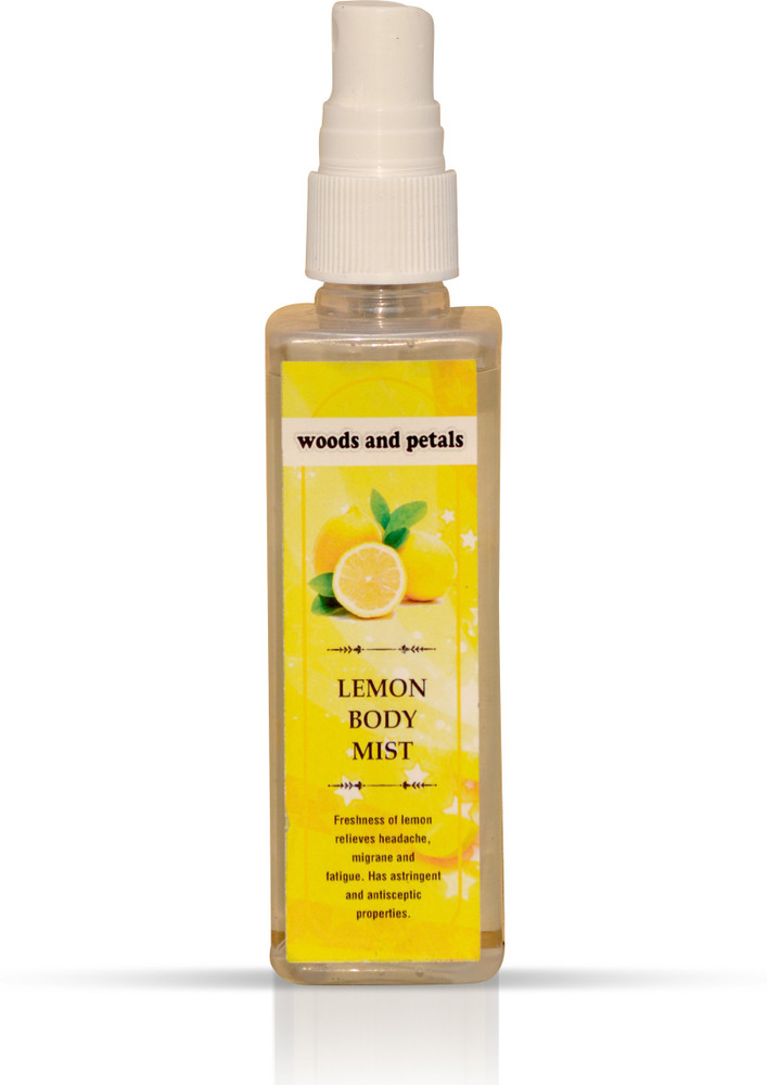 woods and petals Lemon Body Mist Body Mist For Men Women