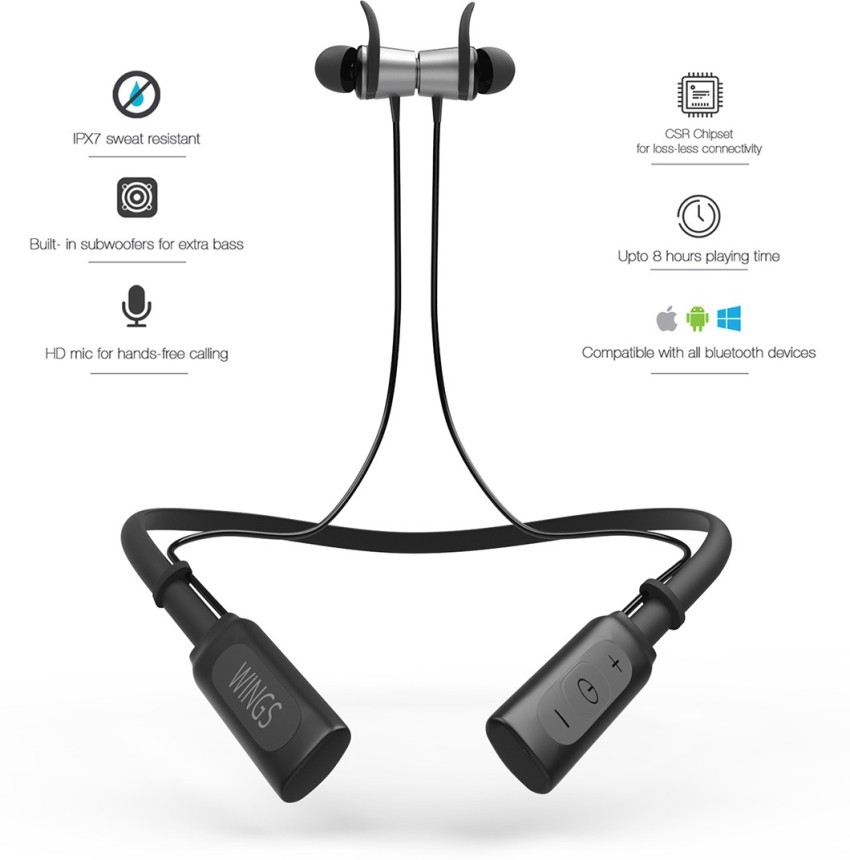 WINGS Arc Bluetooth Headset Price in India Buy WINGS Arc