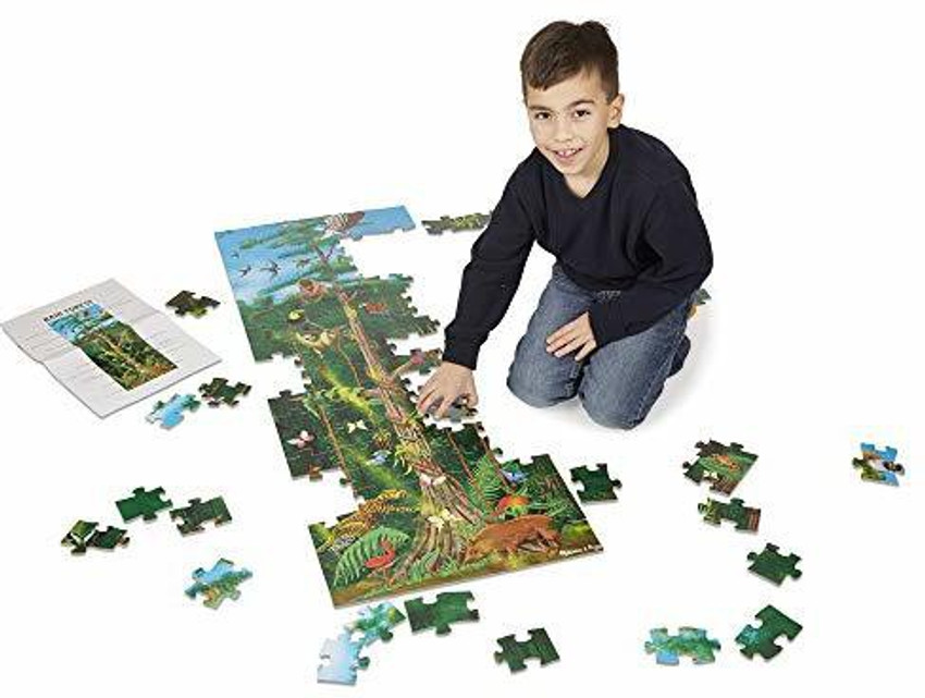 Melissa and doug hot sale 100 piece floor puzzles
