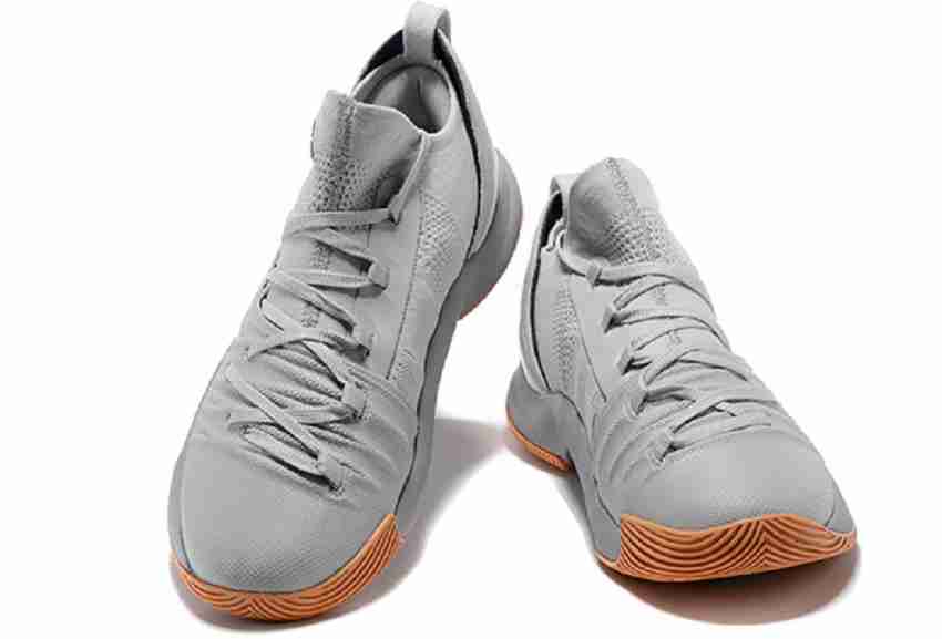 stephen curry shoes 5 grey men