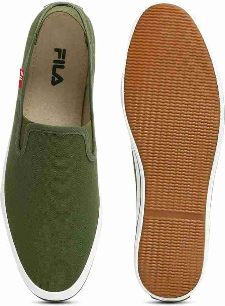 Fila men olive relaxer ii store casual shoes