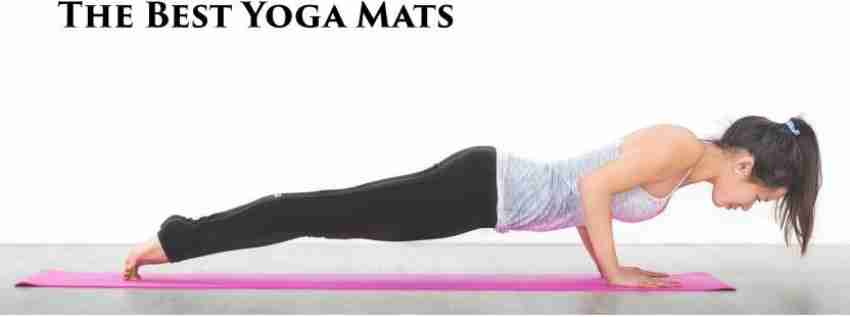 YourNeeds Eco Friendly Exercise Meditation Mat , Non-Slip Mat For Yoga With  Bag, Orange 4 mm Yoga Mat