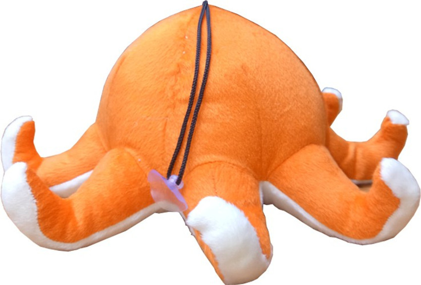 Orange octopus stuffed animal shop