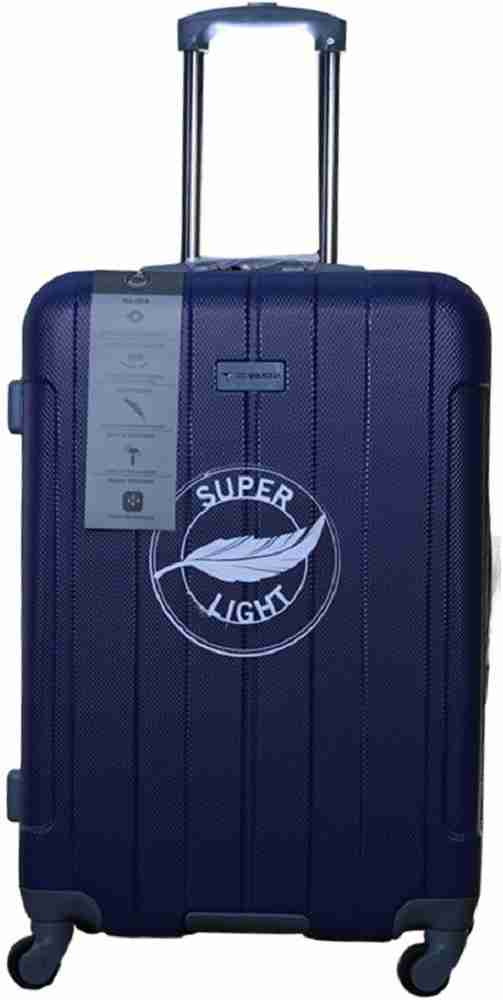 Traworld ELECTRA Cabin Suitcase 4 Wheels 20 inch BLUE Price in