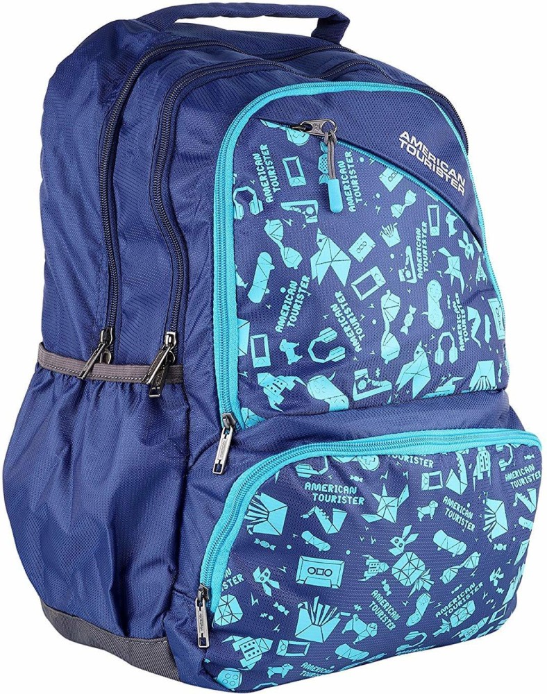 AMERICAN TOURISTER DOODLE 01 BLUE Backpack 40 L Backpack Blue