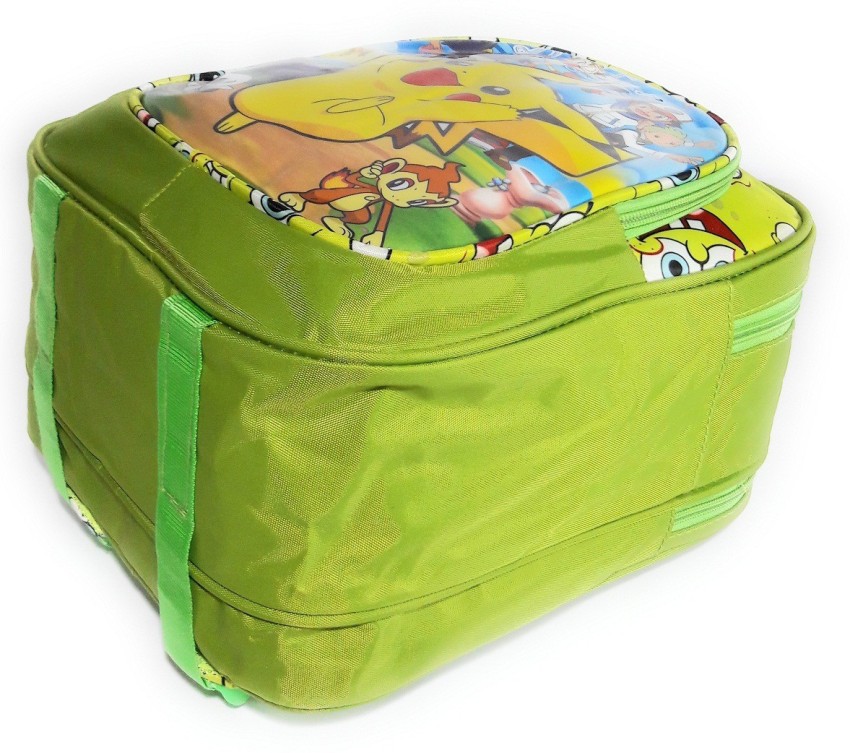 Guerrilla Kids 3D Pikachu Pokemon Spongebob Character  Schoolbag for Boys Girls 13'' Waterproof School Bag - School Bag