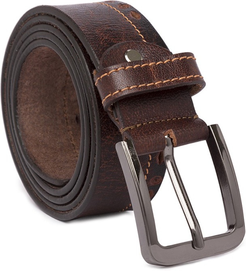 Spykar Men Brown Leather Belt