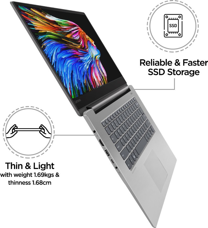 Lenovo Ideapad 530s Intel Core i5 8th Gen 8250U 8 GB 512 GB SSD Windows 10 Home 2 GB Graphics 530S 15IKB Laptop Rs.90890 Price in India Buy Lenovo Ideapad 530s Intel Core i5