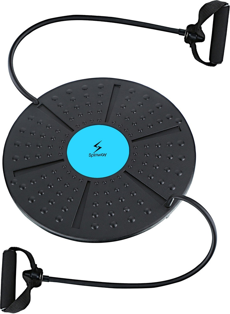 Balance board best sale with resistance bands