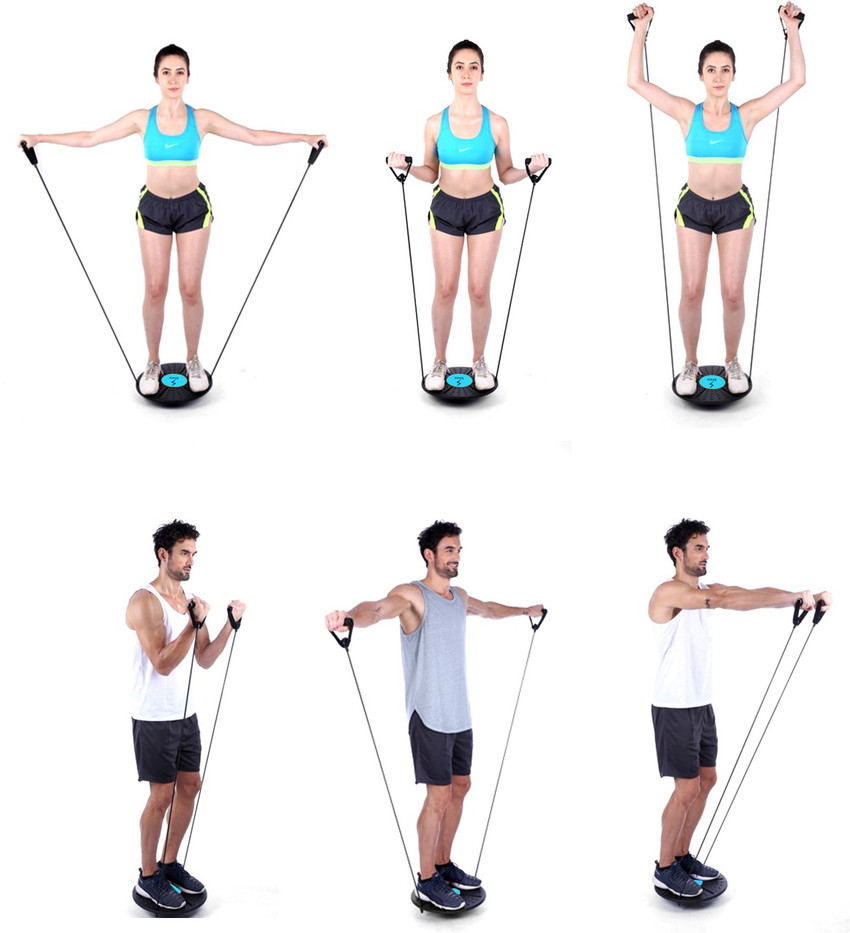 Spinway Exercise Balance Stability Trainer Portable Balance Board with Resistance Band Balance Disc Fitness Balance Board Price in India Buy Spinway Exercise Balance Stability Trainer Portable Balance...
