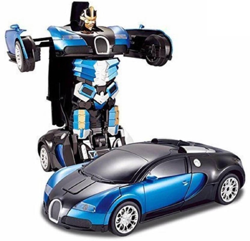 Rc Transformers 2 en 1 Télécommande Car Robot Model_x