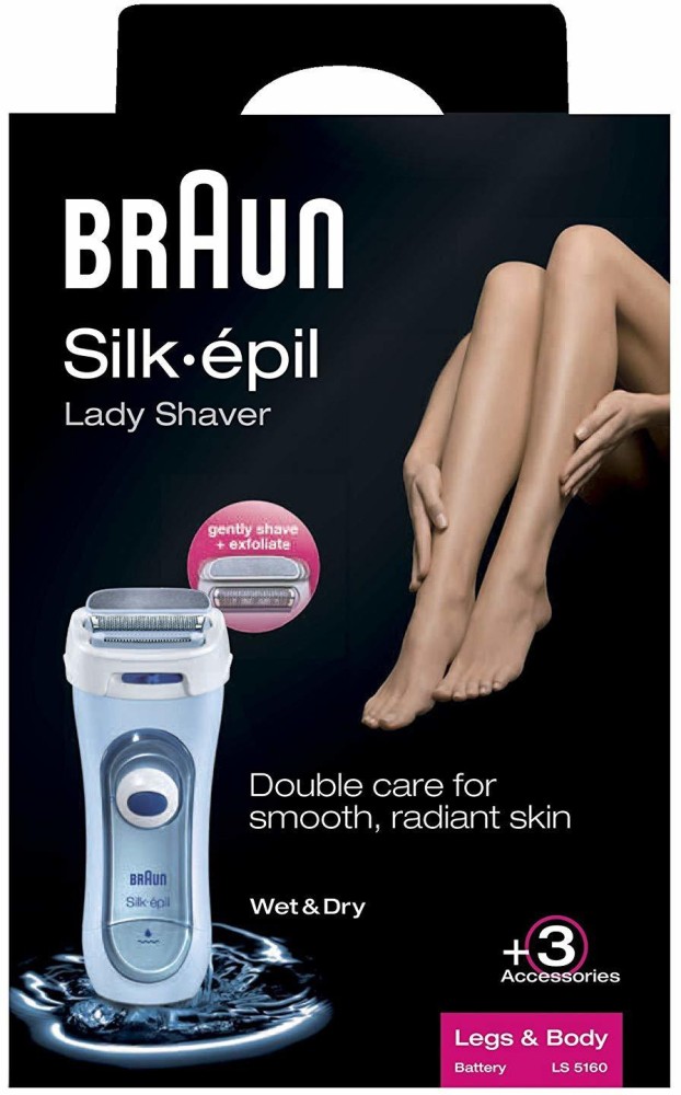 Braun Silk-Épil Lady Shaver 3-In-1 Wet & Dry LS 5160