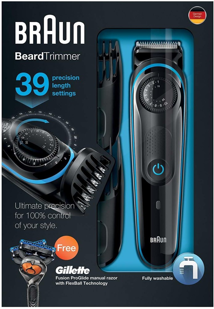 Braun BT3040 Trimmer 30 min Runtime 21 Length Settings Price in