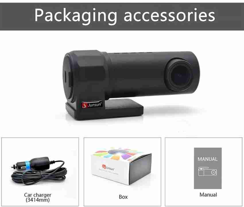 Junsun WiFi Smart Car DVR Wrieless Dash Cam Camera App Control