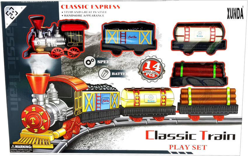 Classic express shop train set
