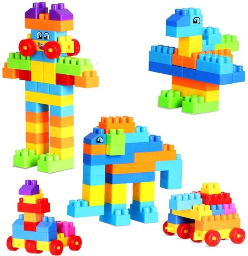 Allmusic Colorful Blocks Brain Building Learning Educational Toy