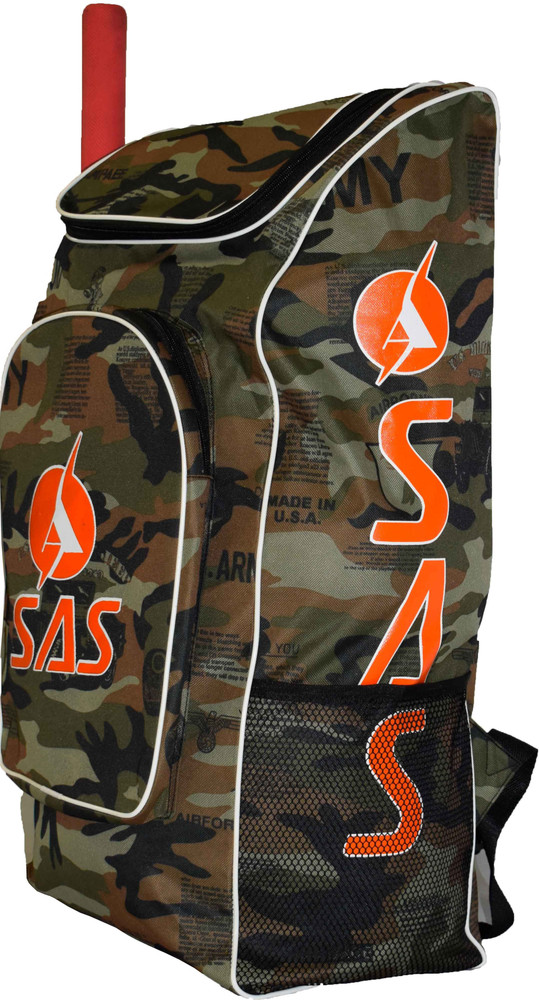 SAS SPORTS Cricket Kit Bag Deluxe Military Jungle Print Standard