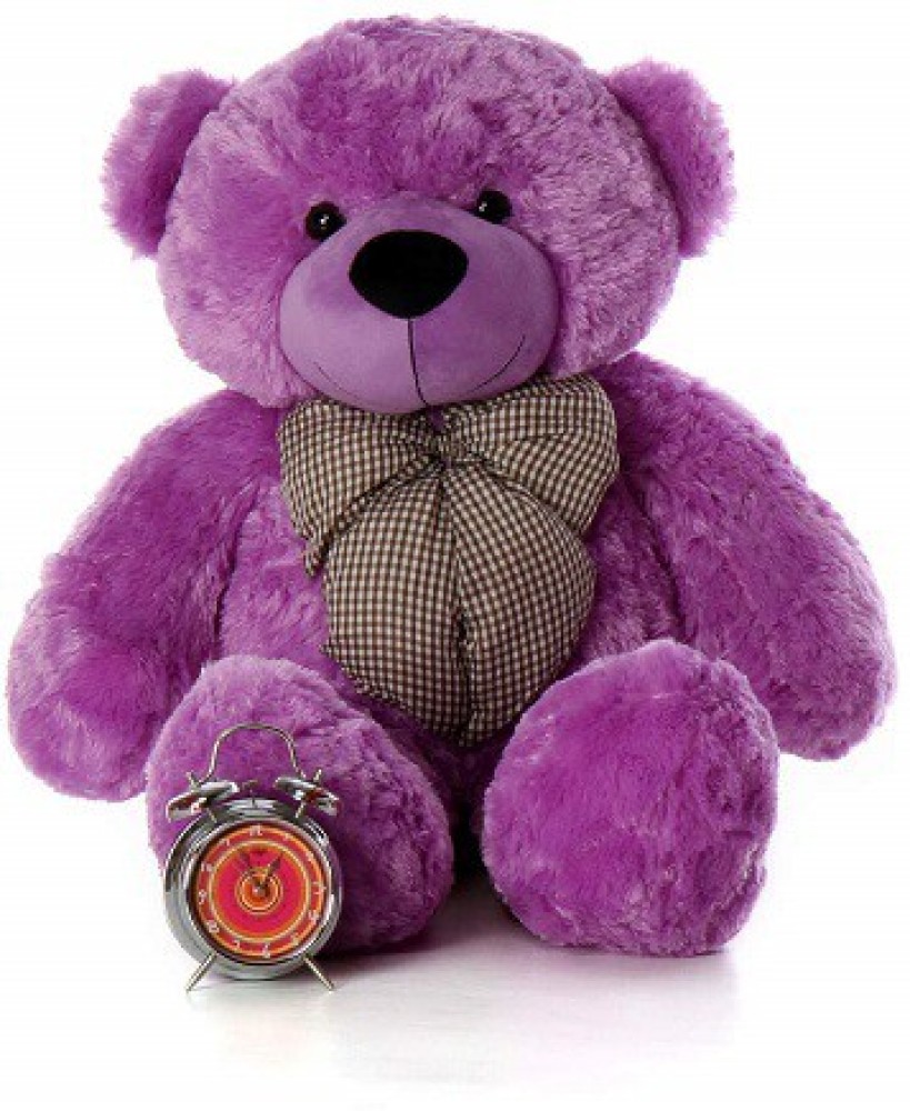 Purple cheap colour teddy