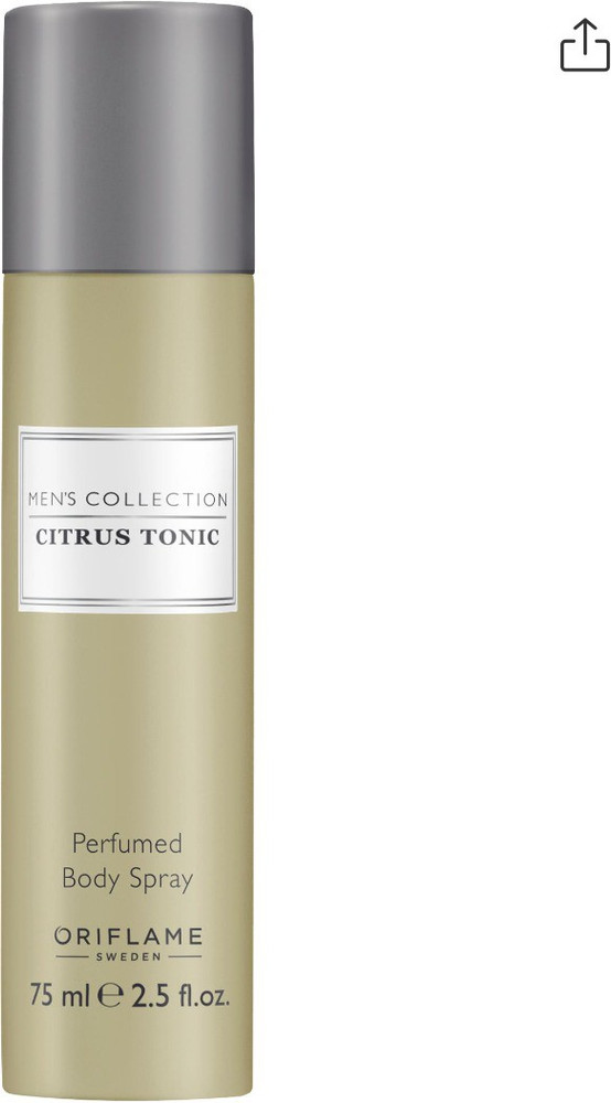 Oriflame citrus tonic body spray online
