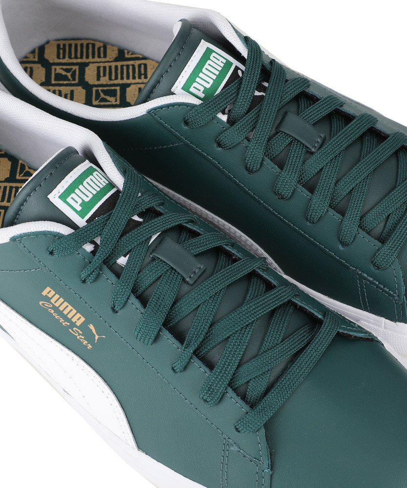 Puma court star green hot sale