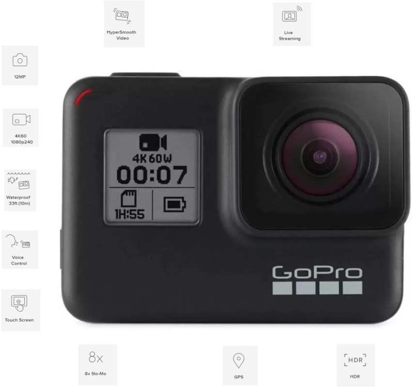 Buy GoPro Hero 12 Action Camera, Black Online at Best Prices in India -  JioMart.