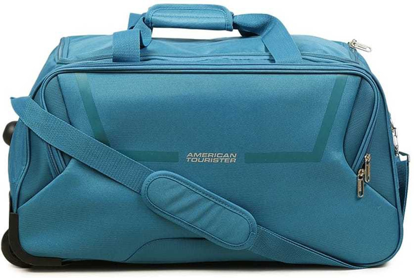 American tourister cosmo shop wheel duffle
