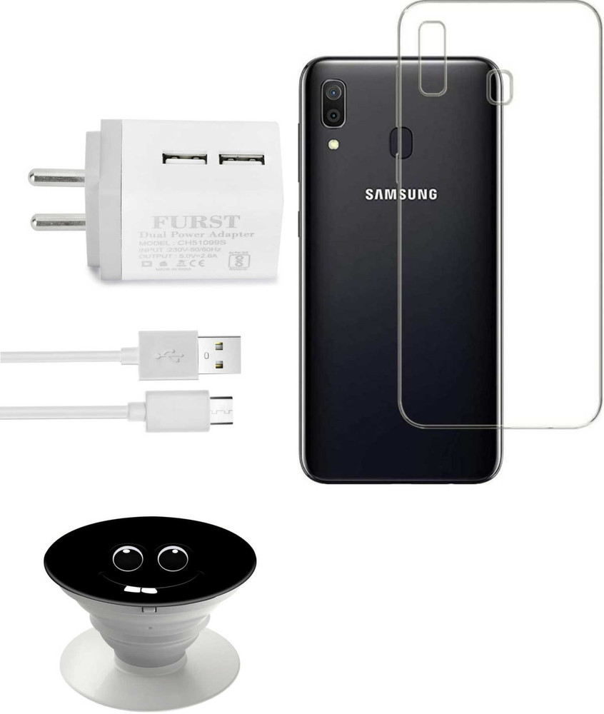 FURST Wall Charger Accessory Combo for Samsung Galaxy A30 Price in