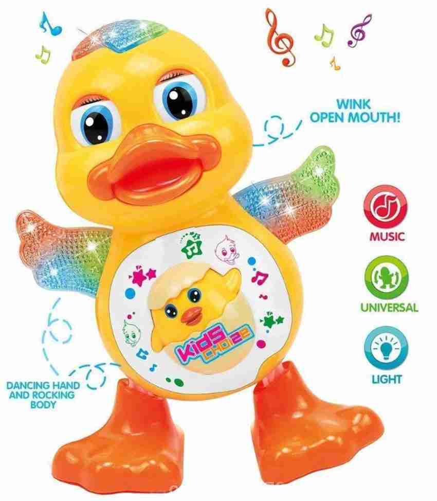 SALEOFF Dancing Duck Toy for Kids with Flashing Lights Musical Sounds 343 Dancing Duck Toy for Kids with Flashing Lights Musical Sounds 343 Buy DANCING DUCK toys in India. shop