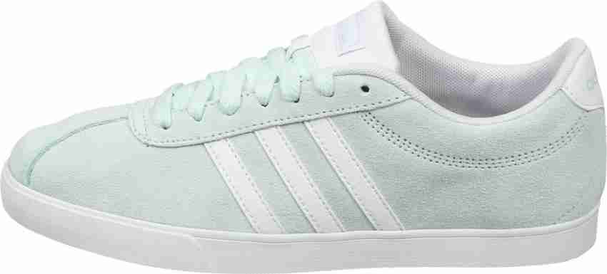 Adidas courtset clearance suede ladies trainers