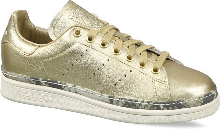 Stan smith new bold gold hot sale