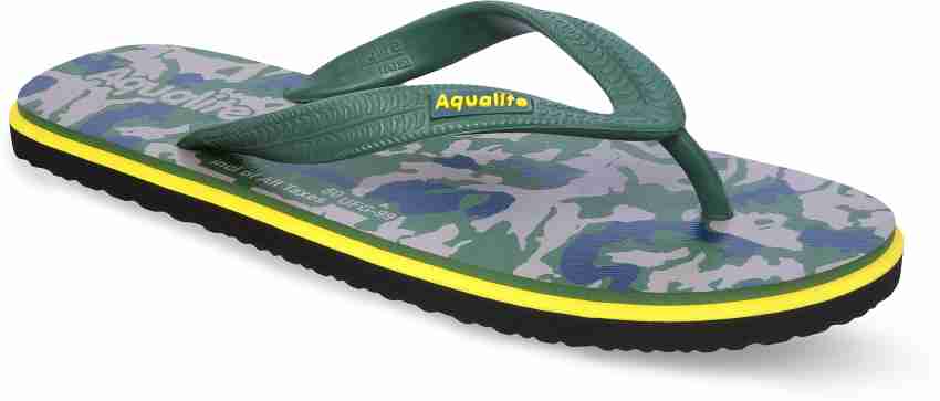 Aqualite Men Aqualite Flip Flops Multi Color Flip Flops Buy