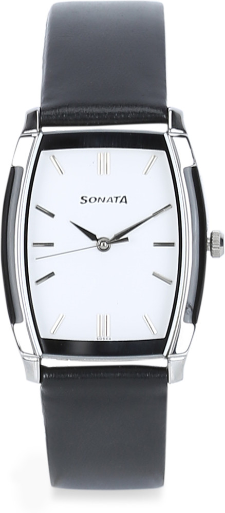 SONATA Classic Analog Watch For Men Buy SONATA Classic Analog Watch For Men NF7080SL01C Online at Best Prices in India Flipkart